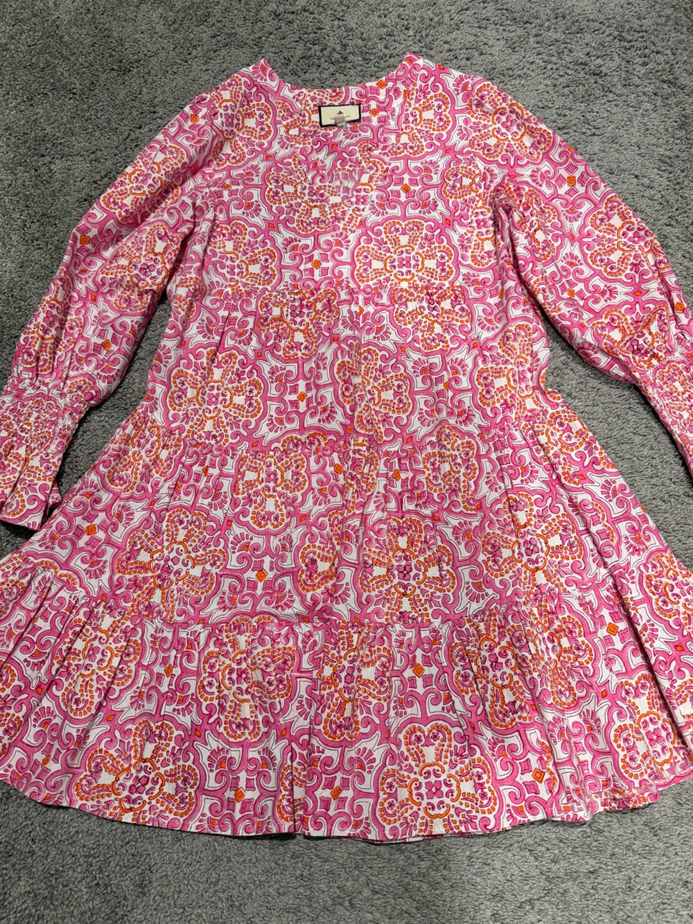 Tuckernuck Pink & Orange Kenzo Dress